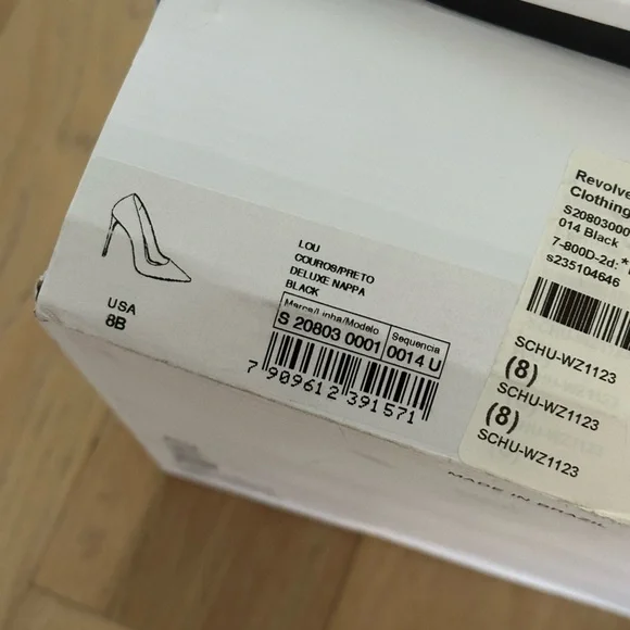 NWT Schutz Lou Leather Pump - Picture 4 of 4